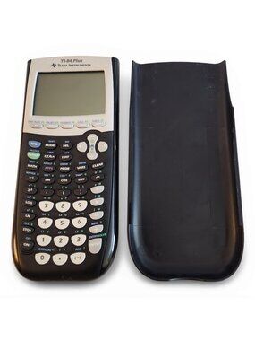 Texas Instruments TI-84 Plus Graphing Calculator - Black TESTED